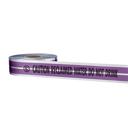 Milwaukee 31-100Magnatec Premium Detectable Tape-Reclaimed Water L