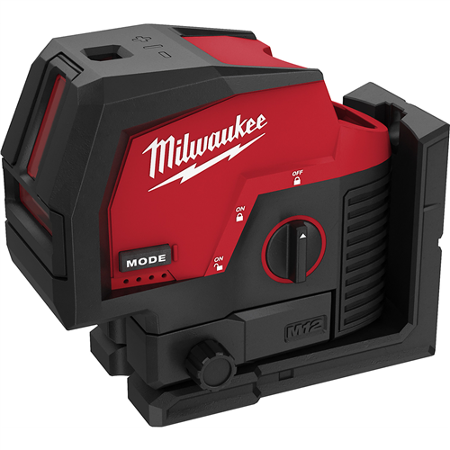 Milwaukee 3622-20M12 Green Cross W/ Points Laser Bt