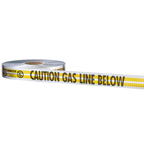 Milwaukee 38-027Thortec Premium Detectable Tape-Gas Line