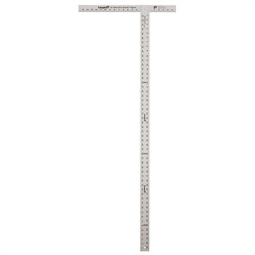 Milwaukee 418-5453-7/8" Anodized Aluminum Drywall T-Square W/ 1" G