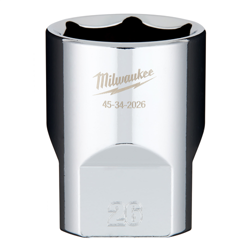 Milwaukee 45-34-20261/2" Drive 26Mm Socket