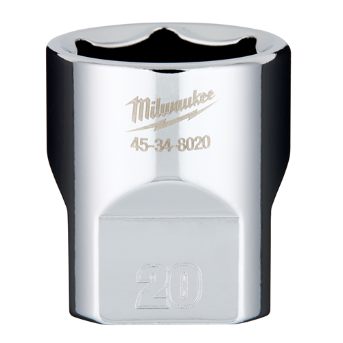 Milwaukee 45-34-80203/8" Drive 20Mm Socket