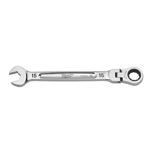 Milwaukee 45-96-961515Mm Flex Head Ratcheting Combination Wrench