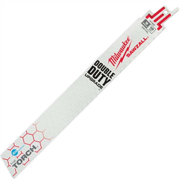 Milwaukee 48-00-47889" 18 Tpi Ice Hardened "The Torch" Sawzall Blades