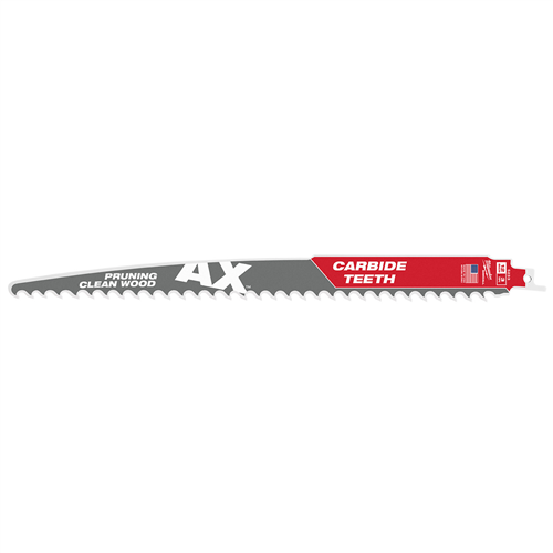 Milwaukee 48-00-523312" 3 Tpi The Ax With Carbide Teeth For Pruning &