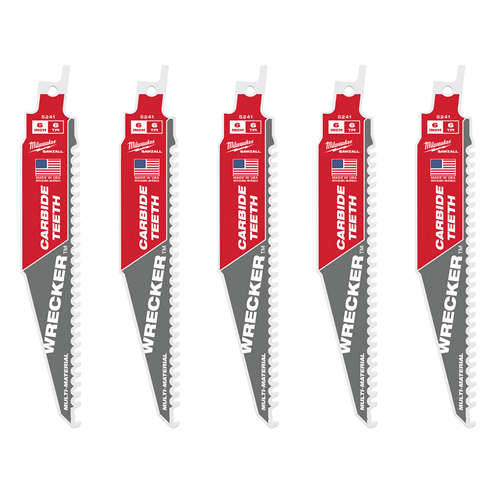 Milwaukee 48-00-55416" 6 Tpi The Wrecker With Carbide Teeth Sawzall Bl