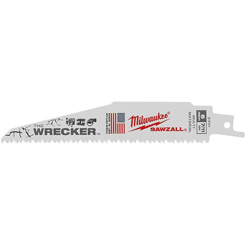 Milwaukee 48-00-8701Super Sawzall Bl 8T 6Lg Wrecker