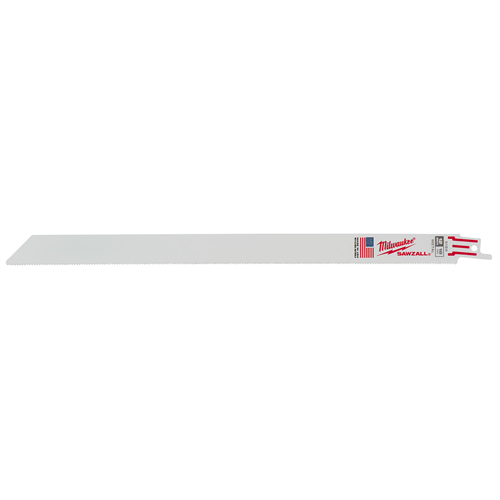 Milwaukee 48-01-216912" 18 Tpi Sawzall Blades (10 Pk Bulk)