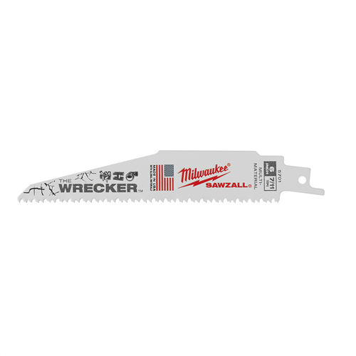 Milwaukee 48-01-2701The Wrecker Multi-Material Sawzall Blade 6" 7/11Tp