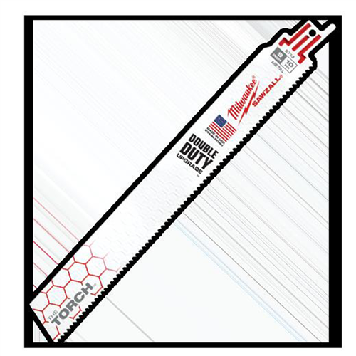 Milwaukee 48-01-27139" 10 Tpi The Torch Sawzall? Blades (Bulk - 25 Pk)