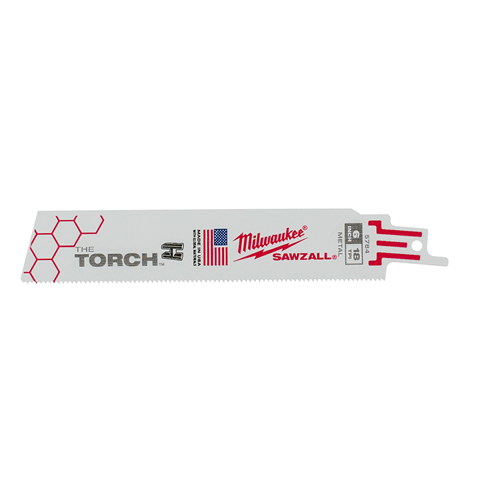 Milwaukee 48-01-27646" 18 Tpi The Torch Sawzall Blades (10 Pk Bulk)