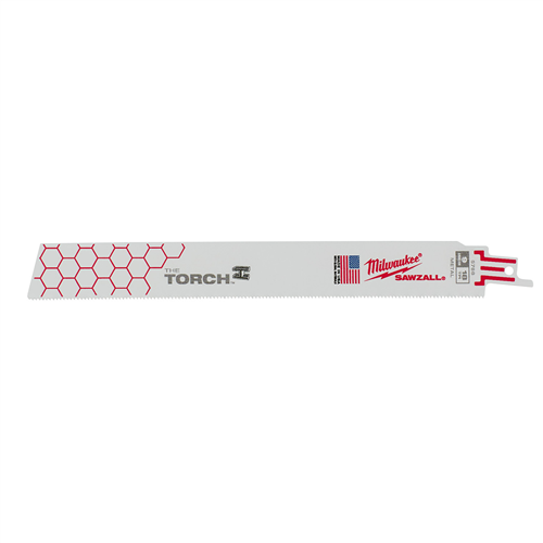 Milwaukee 48-01-27689" 18 Tpi The Torch Sawzall Blades (10 Pk Bulk)