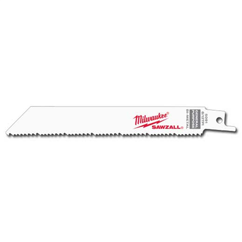 Milwaukee 48-01-60916" 8/12 Tpi Sawzall Blades (50 Pk)