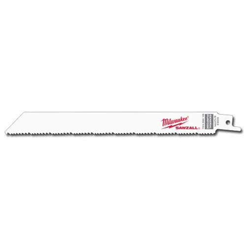 Milwaukee 48-01-60938" 8/12 TPI SAWZALL BLADES (50-PK)