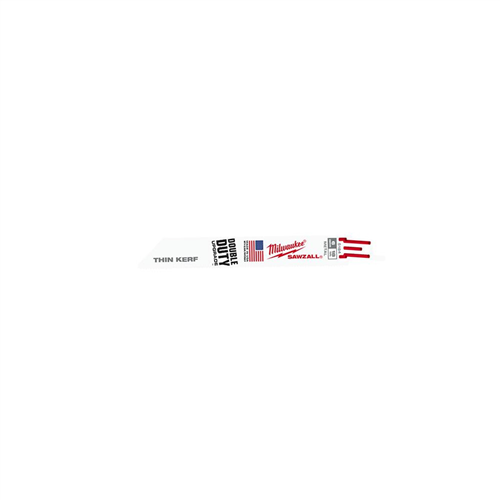 Milwaukee 48-01-618450-PK OF 6" 10 TPI METAL CUTTING SAWZALL RECIP SAW BLADES