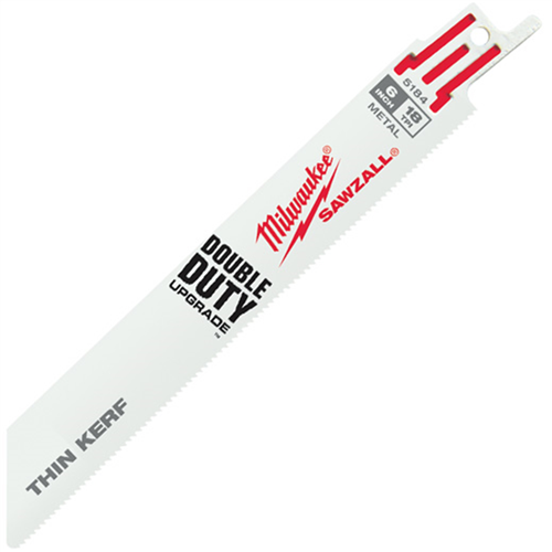 Milwaukee 48-01-7184100-PK OF 6" 18 TPI SAWZALL METAL BLADES