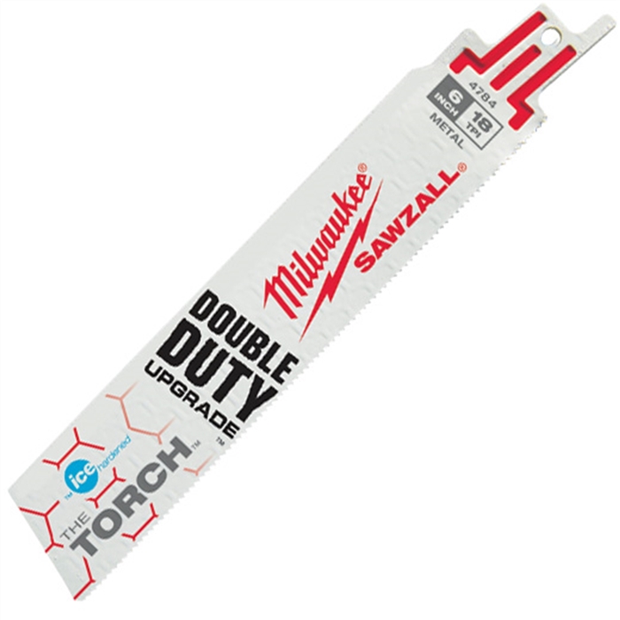 Milwaukee 48-01-9784100-Pk Of 9" 14 Tpi Sawzall Ice Hardened Metal Blades