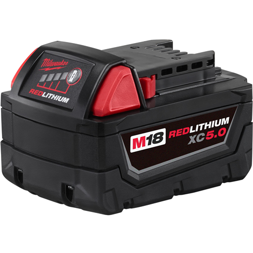 Milwaukee 48-11-1850M18 REDLITH XC 5.0AH EXT CAP BATTERY PACK