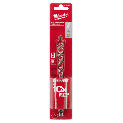 Milwaukee 48-13-0048Speed Feed Wood Bit 1/2" X 6"