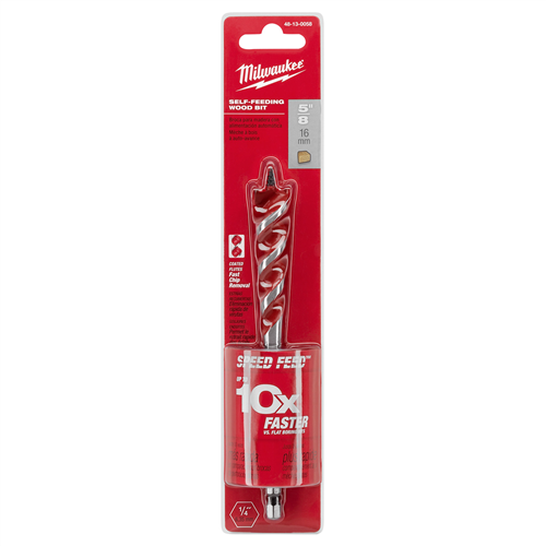 Milwaukee 48-13-0058Speed Feed Wood Bit 5/8" X 6"