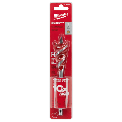 Milwaukee 48-13-0088Speed Feed Wood Bit 1" X 6"