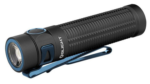 OLight Baton 3 Pro Rechargeable Flashlight, Black, Neutral White