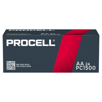 Procell Alkaline AA Batteries - 24 Pack (PC1500)