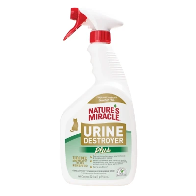 32 Oz Ready-to-use Cat Urine Destroyer Plus – Enzymatic Stain & Odor Eliminator