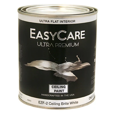 Ultra Premium Brite White Latex Ceiling Paint – 1 Quart Flat Finish