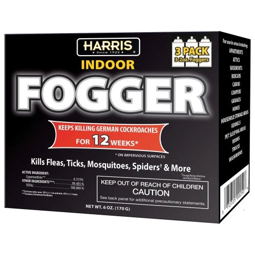 HarrisFog-3 Indoor Insect Fogger ~ 3 Pack