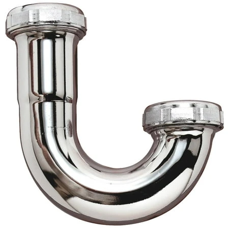 1-1/4 Inch X 1-1/2 Inch 22 Gauge Brass J-bend Pipe Fitting