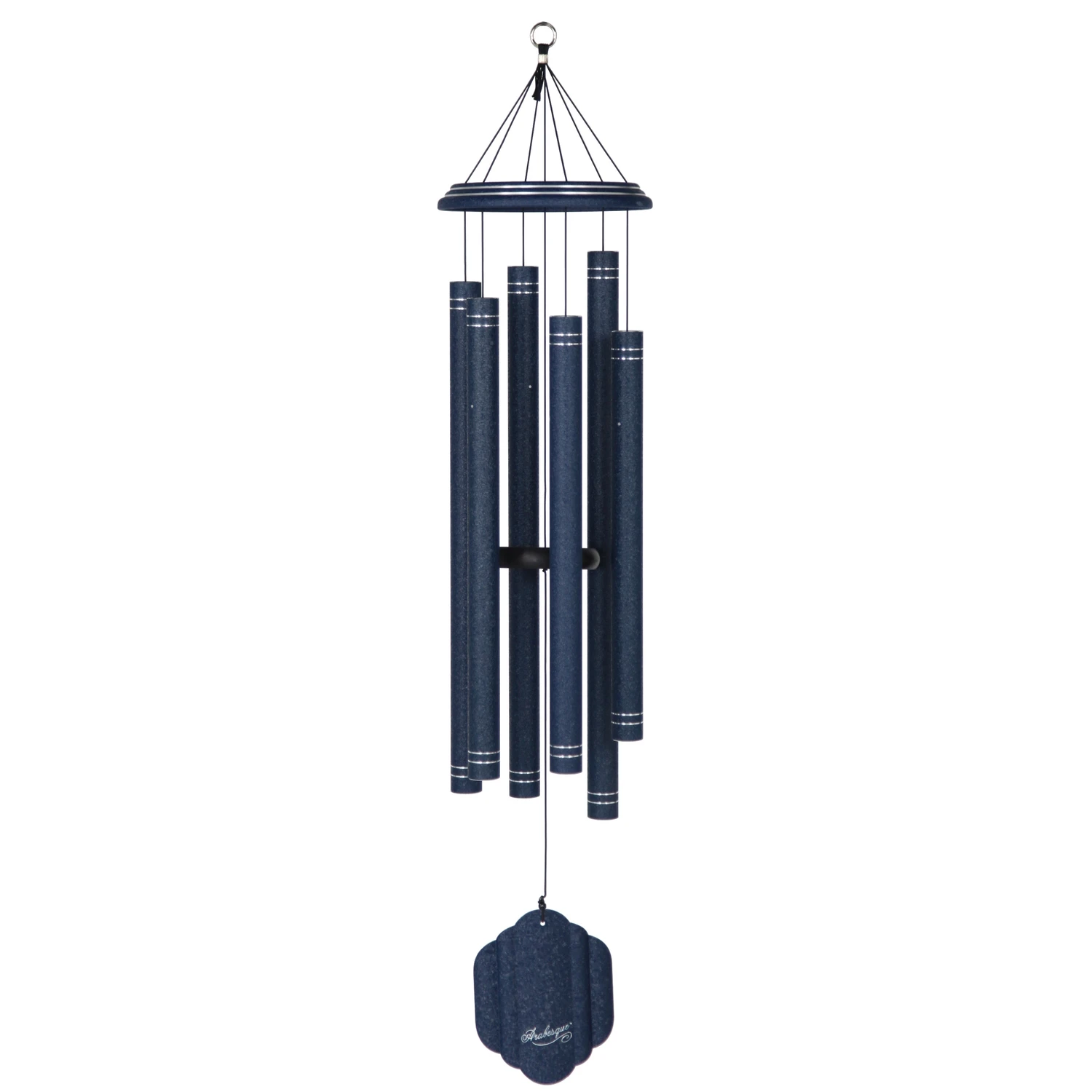 Sapphire Aluminum 50 In. Wind Chime - Stunning Outdoor Decor