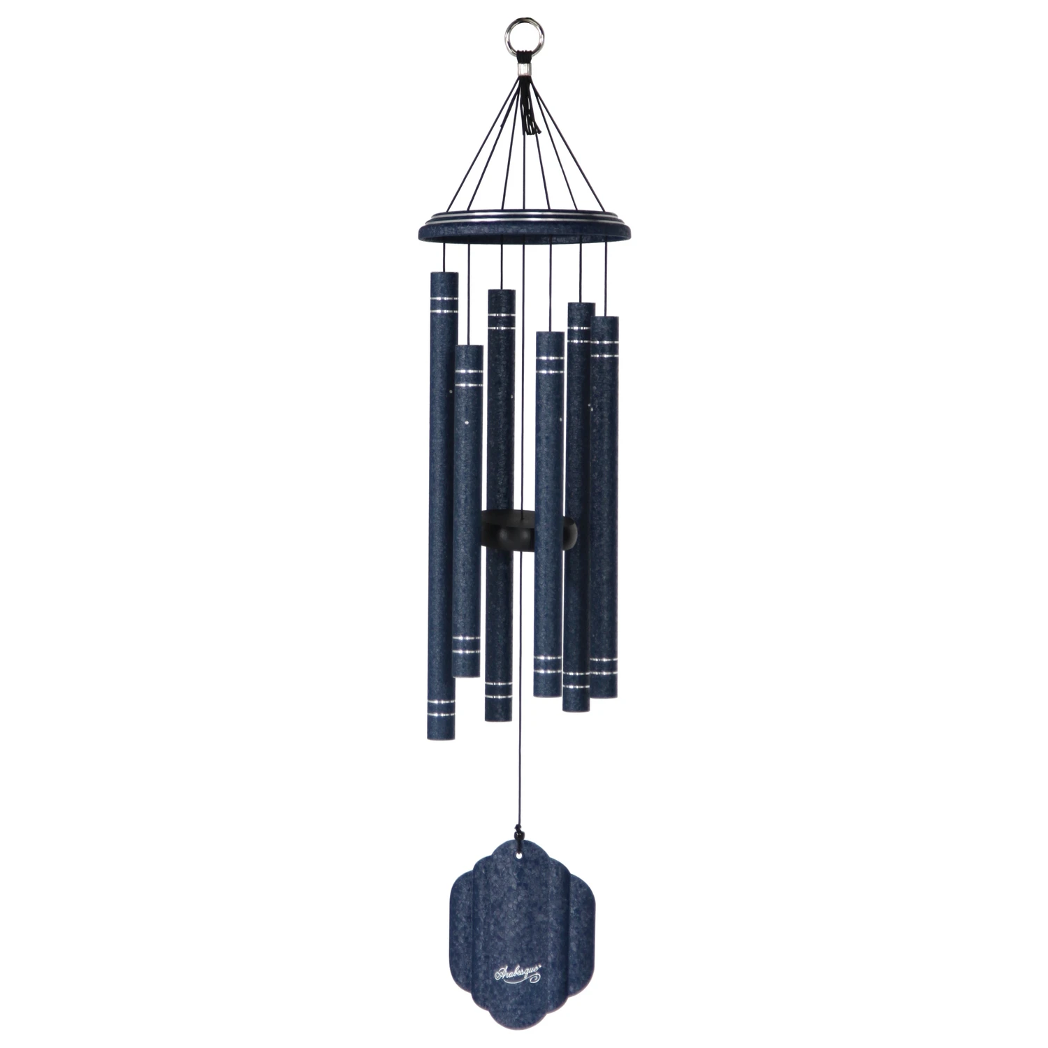 Sapphire Aluminum 32 In. Wind Chime - Elegant Outdoor Decor