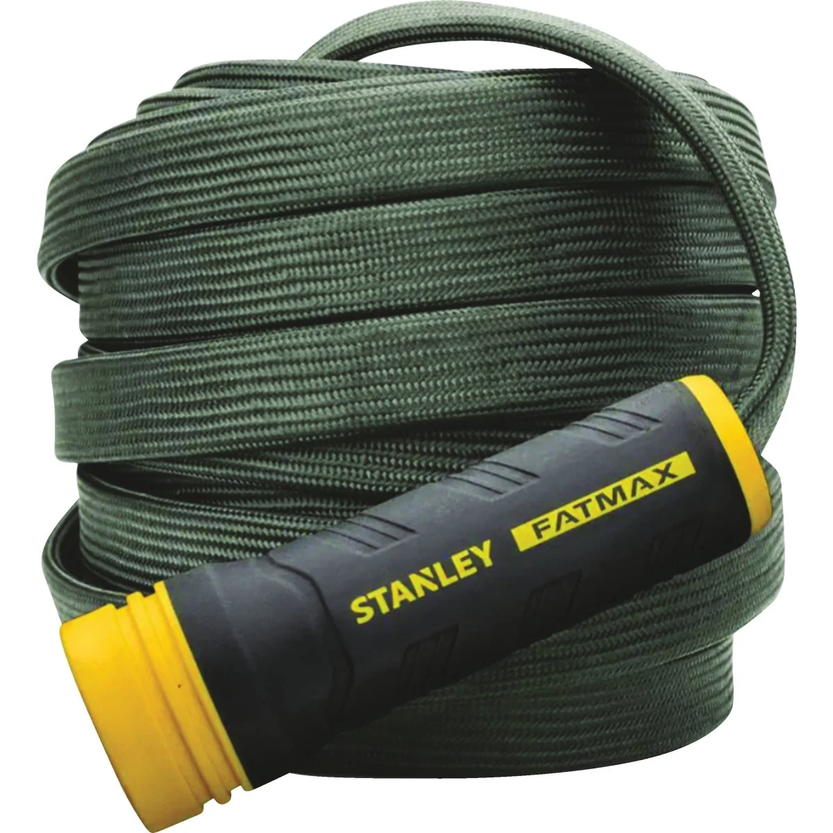 Fatmax Exojacket 50 Ft. X 5/8 In. Heavy-duty Fabric Hose With Swivel Coupling