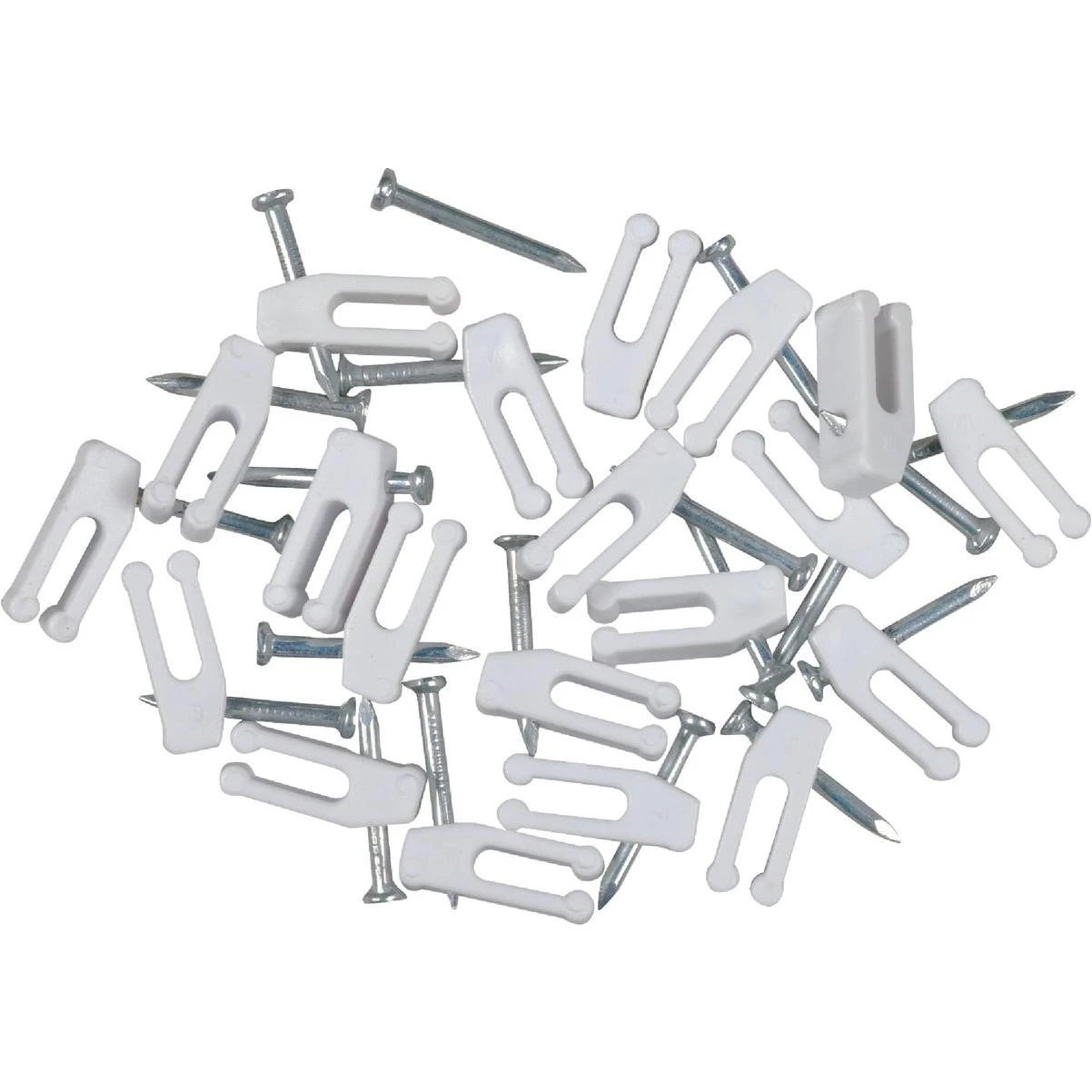 20pk Nail-in Cable Clip