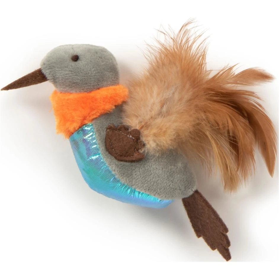 Hum Singer Hummingbird Cat Toy – Interactive Feathers & Sounds