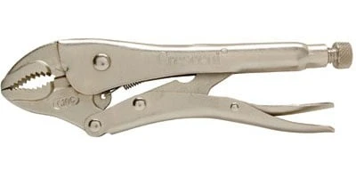 C5cv 5-inch Curved Jaw Locking Pliers With Wire Cutter