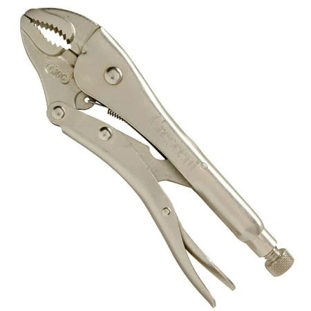 C10cv 10 Inch Curved Jaw Locking Pliers With Wire Cutter