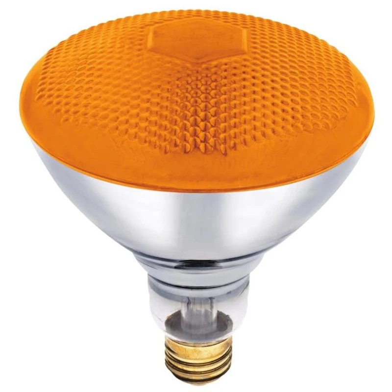 Philips 100w Yellow Medium Br38 Incandescent Floodlight Light Bulb
