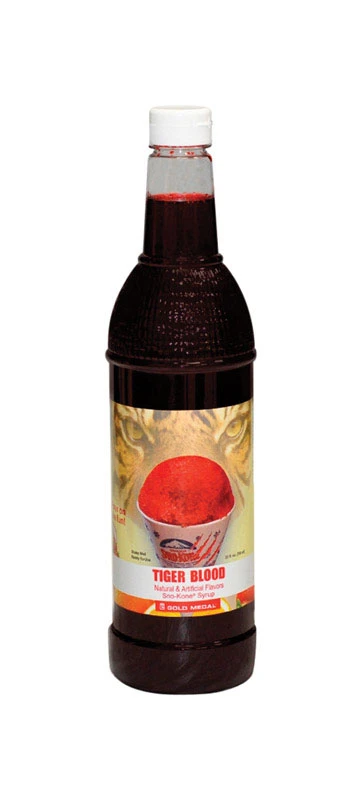 Tiger's Blood 25 Oz. Sno-kone Syrup