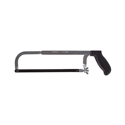 Adjustable Hacksaw With 10-inch Blade And Tubular Frame Design
