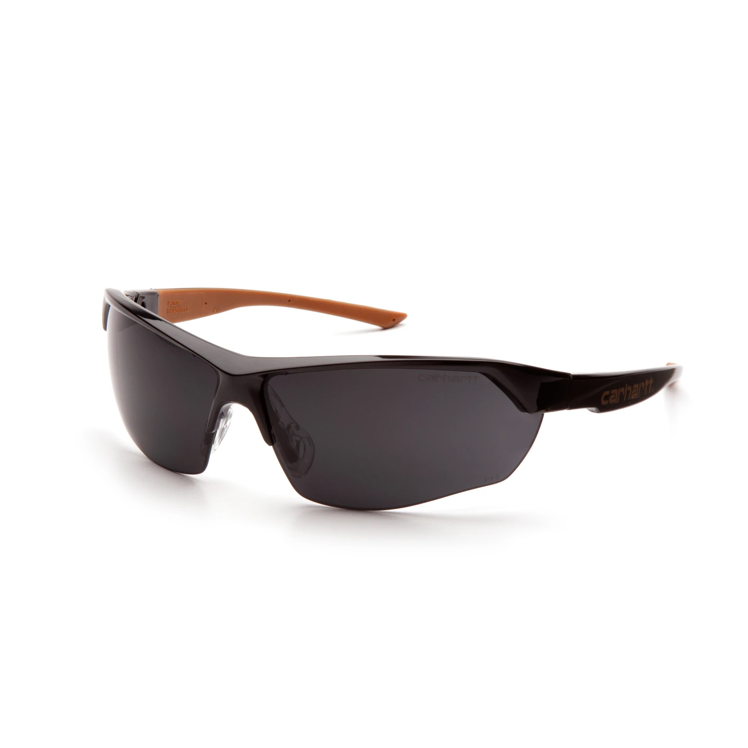 Braswell Black Frame Safety Glasses With Gray Anti-fog Lenses