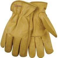 Full Grain Cowhide Gloves, Tan, Men's L