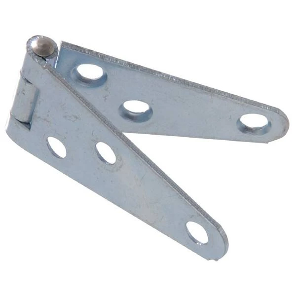 4-inch Zinc Plated Light Strap Hinge - Model 851664 By Hillman