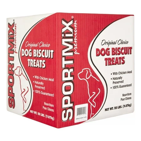 Sportmix Golden Jumbo Dog Biscuit Treats, 20 Lb Bag - Perfect For All Breeds