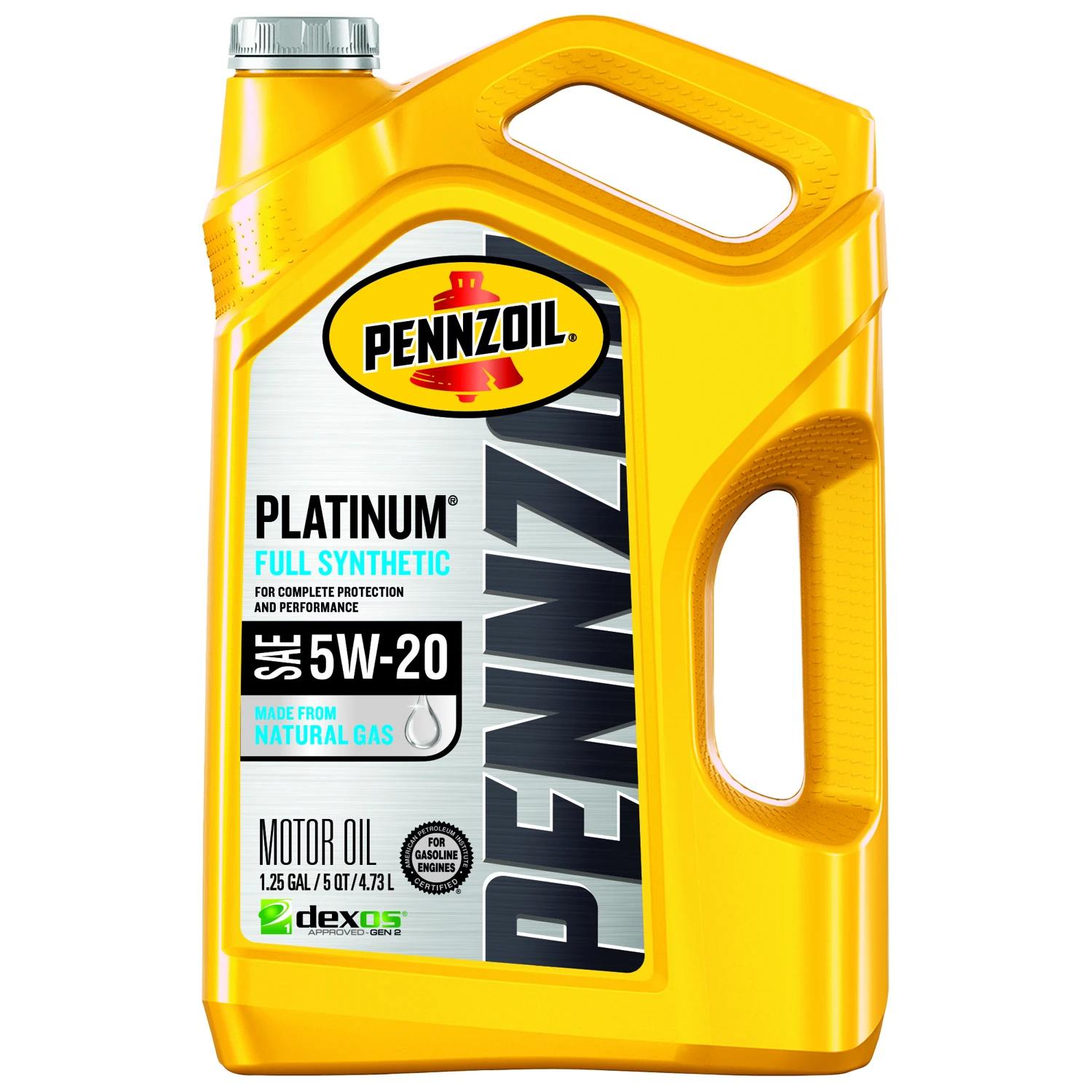 Platinum Full Synthetic 5w-20 Motor Oil, 5 Qt.