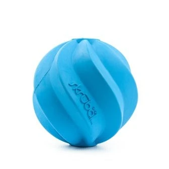 Lbskrbl11 Large Skrubal Rubber Dog Toy - Blue Color, Durable Design