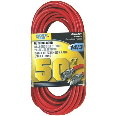 Ork506730 50-foot 14/3 Outdoor Extension Cord, Blue/yellow Stripe