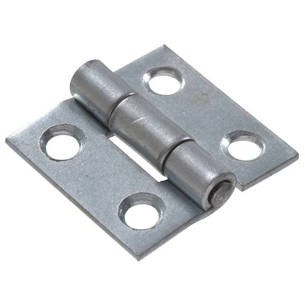 1-inch Light Narrow Hinge Fixed Pin, Zinc Plated, Model 851720 By Hillman