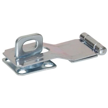 3-1/2 Inch Zinc Plated Swivel Staple Safety Hasps By Hillman - Model 851412